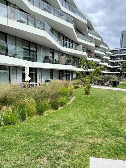 Bo Med Stil Og Udsigt Til Aarhus Lystbadehavn Apartment ภายนอก รูปภาพ