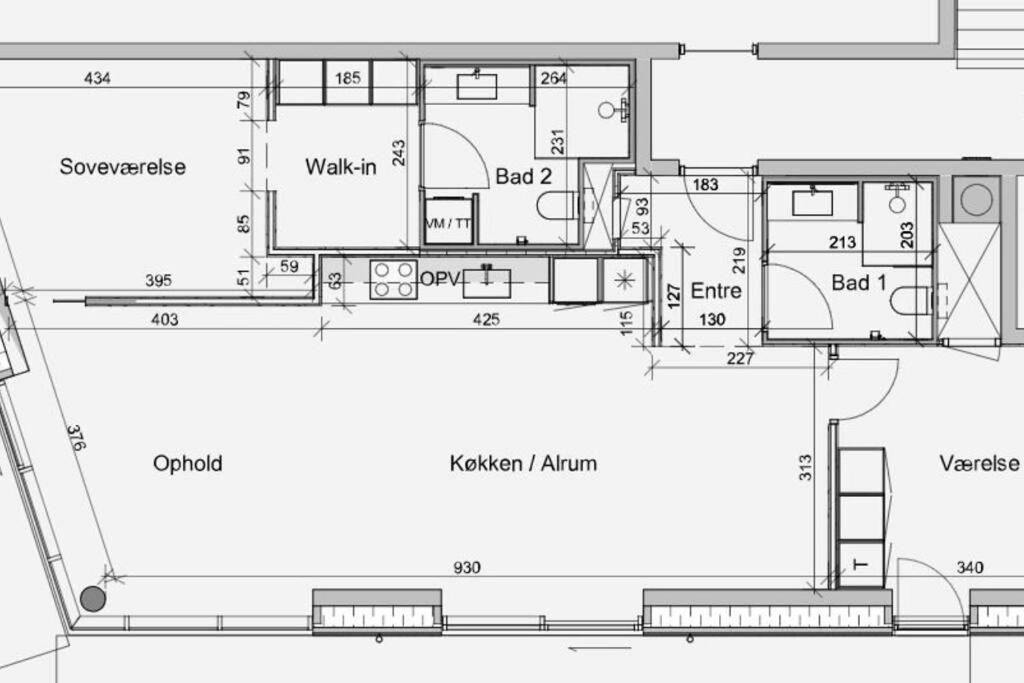 Bo Med Stil Og Udsigt Til Aarhus Lystbadehavn Apartment ภายนอก รูปภาพ