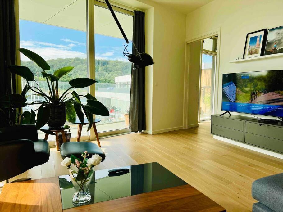 Bo Med Stil Og Udsigt Til Aarhus Lystbadehavn Apartment ภายนอก รูปภาพ