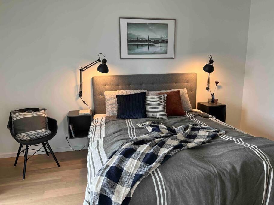 Bo Med Stil Og Udsigt Til Aarhus Lystbadehavn Apartment ภายนอก รูปภาพ